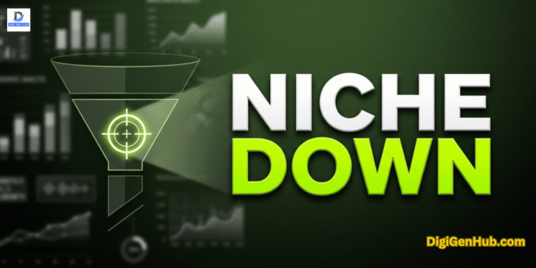 Niche down business branding feature image