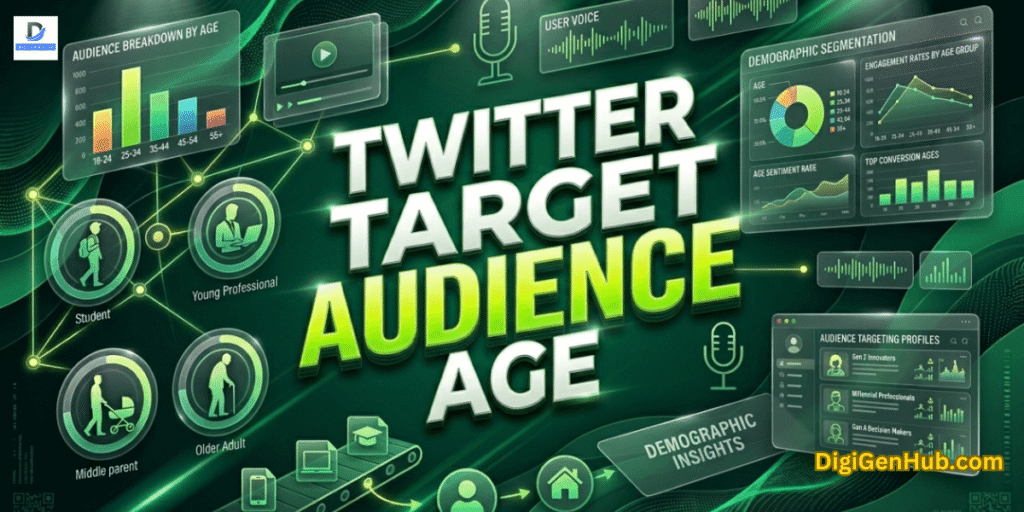 Twitter target audience age feature image