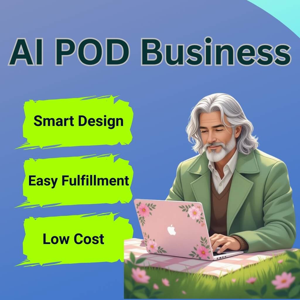 ai print on demand business automates design marketing and fulfillment tasks