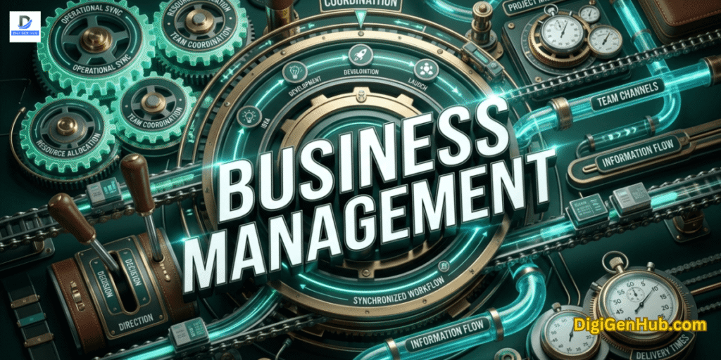 Business management coordination feature image