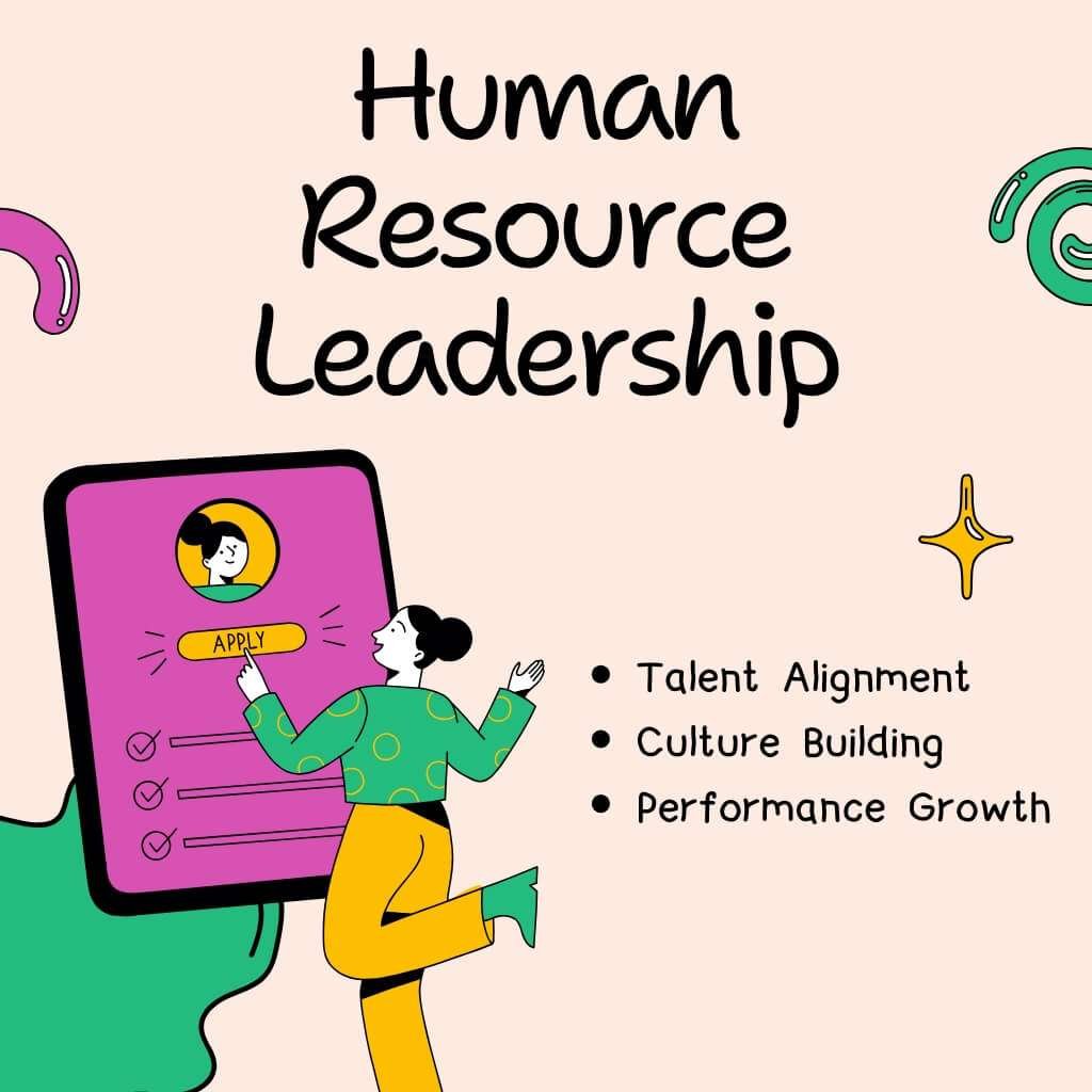 HR leadership guiding people, culture, and growth.