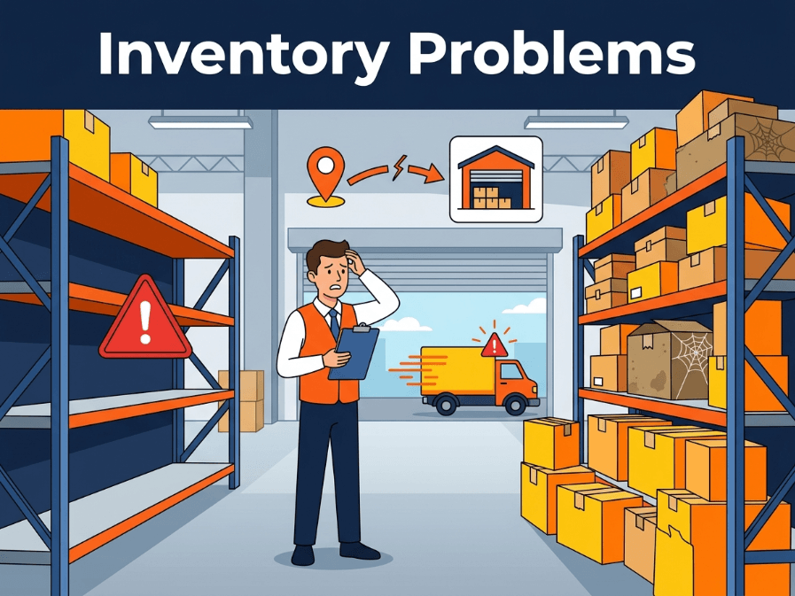 Store manager facing stockouts overstock obsolete inventory and ordering challenges.