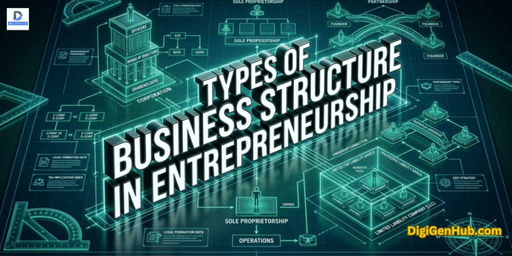 Types of business structure in entrepreneurship feature image