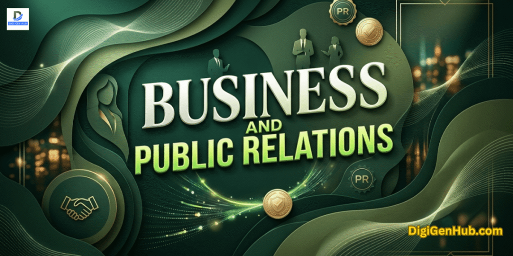 Business and public relations editorial feature image