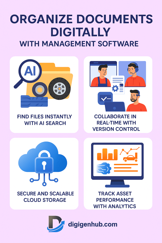 Organize Documents Digitally with Management Software