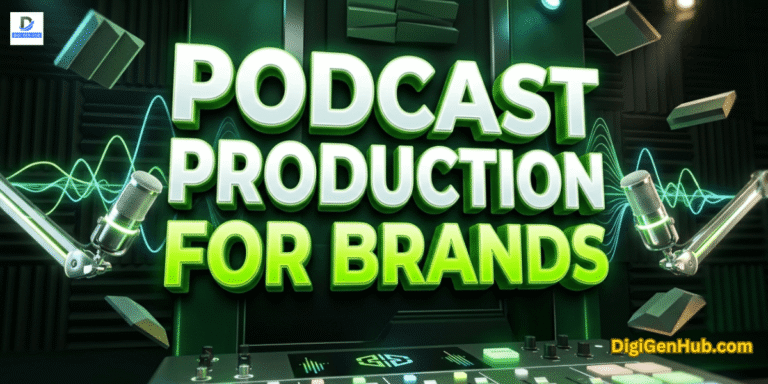 Podcast production for brands feature image