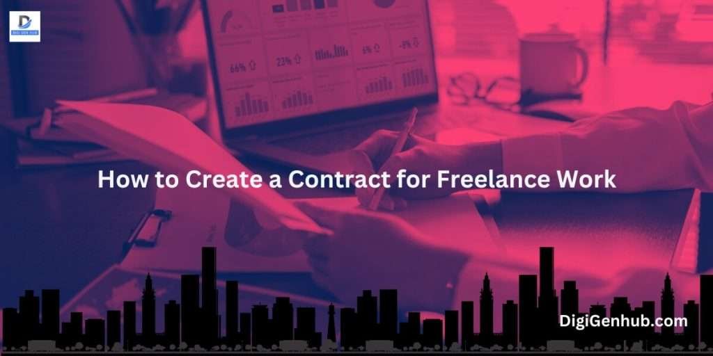 how to create a contract for freelance work