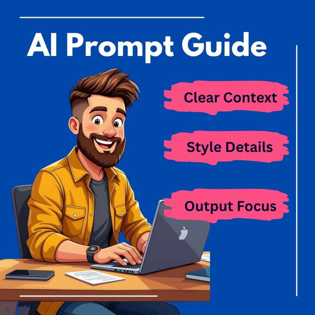 Best AI image generator prompts with clear context, style details, and output focus
