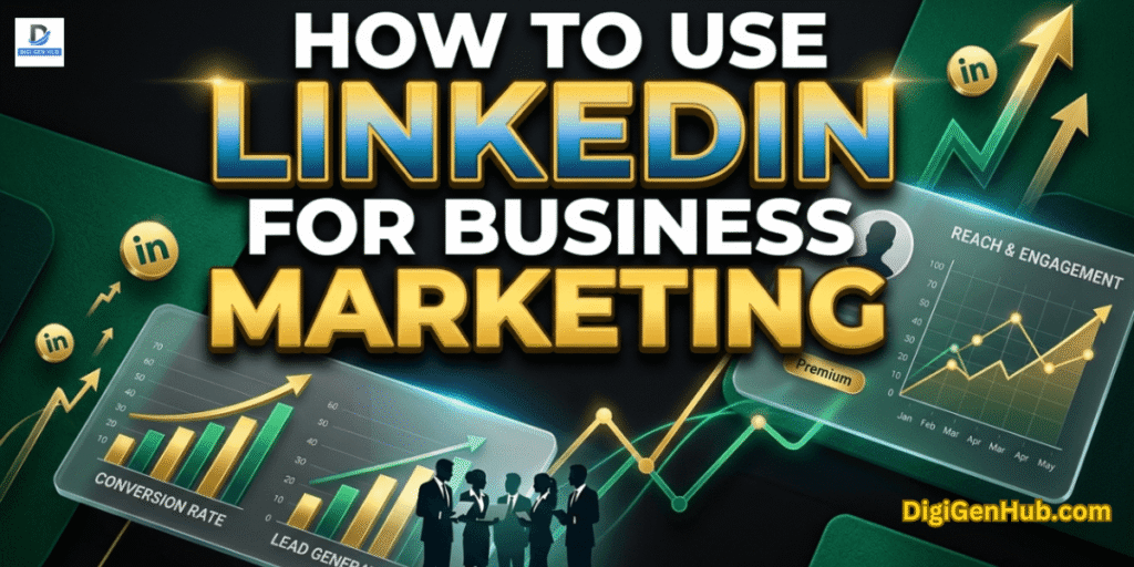 LinkedIn business marketing feature image for tech blog