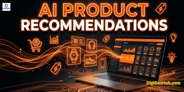 AI product recommendations technology feature image