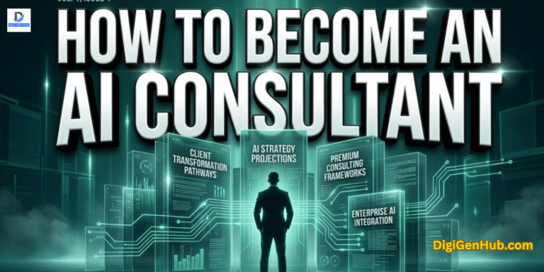 How to become an AI consultant feature image