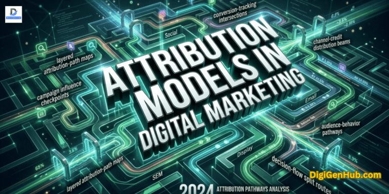 Attribution models in digital marketing feature image