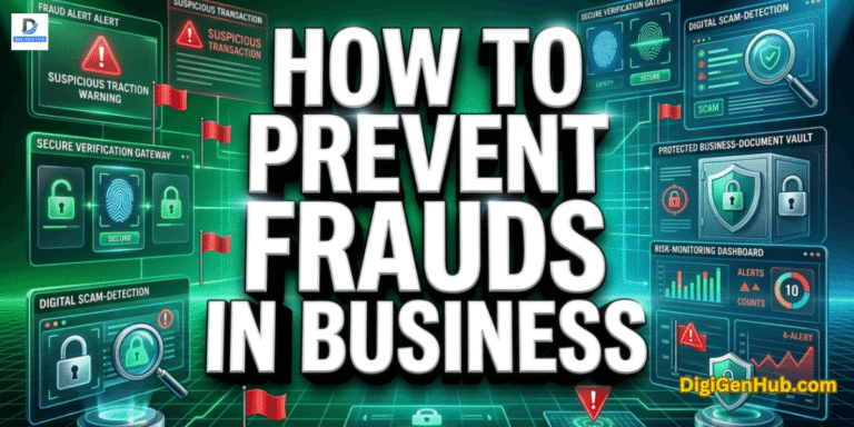 Prevent frauds in business feature image