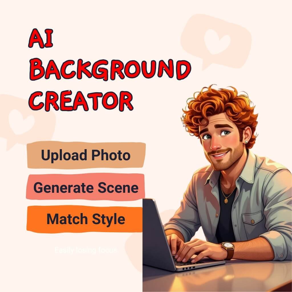ai background generator creates custom image scenes from text prompts