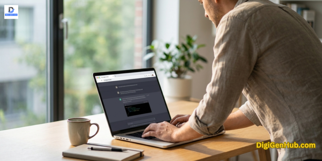 google ai studio real workspace laptop ai development