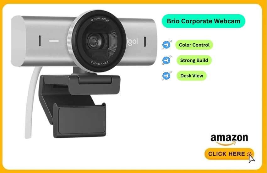 Logitech MX Brio delivers dependable corporate-grade 4K video.