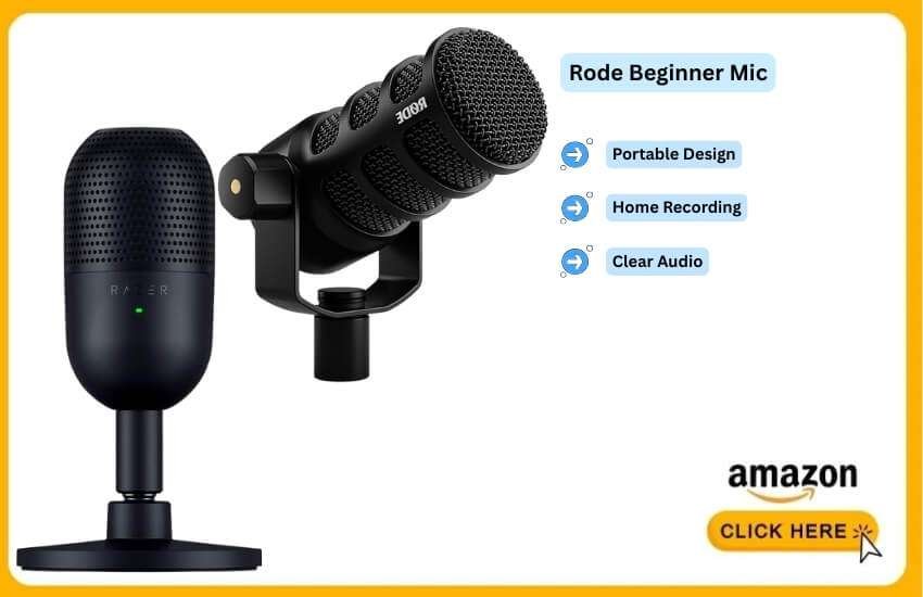 Rode NT-USB Mini delivers clean audio for beginners.