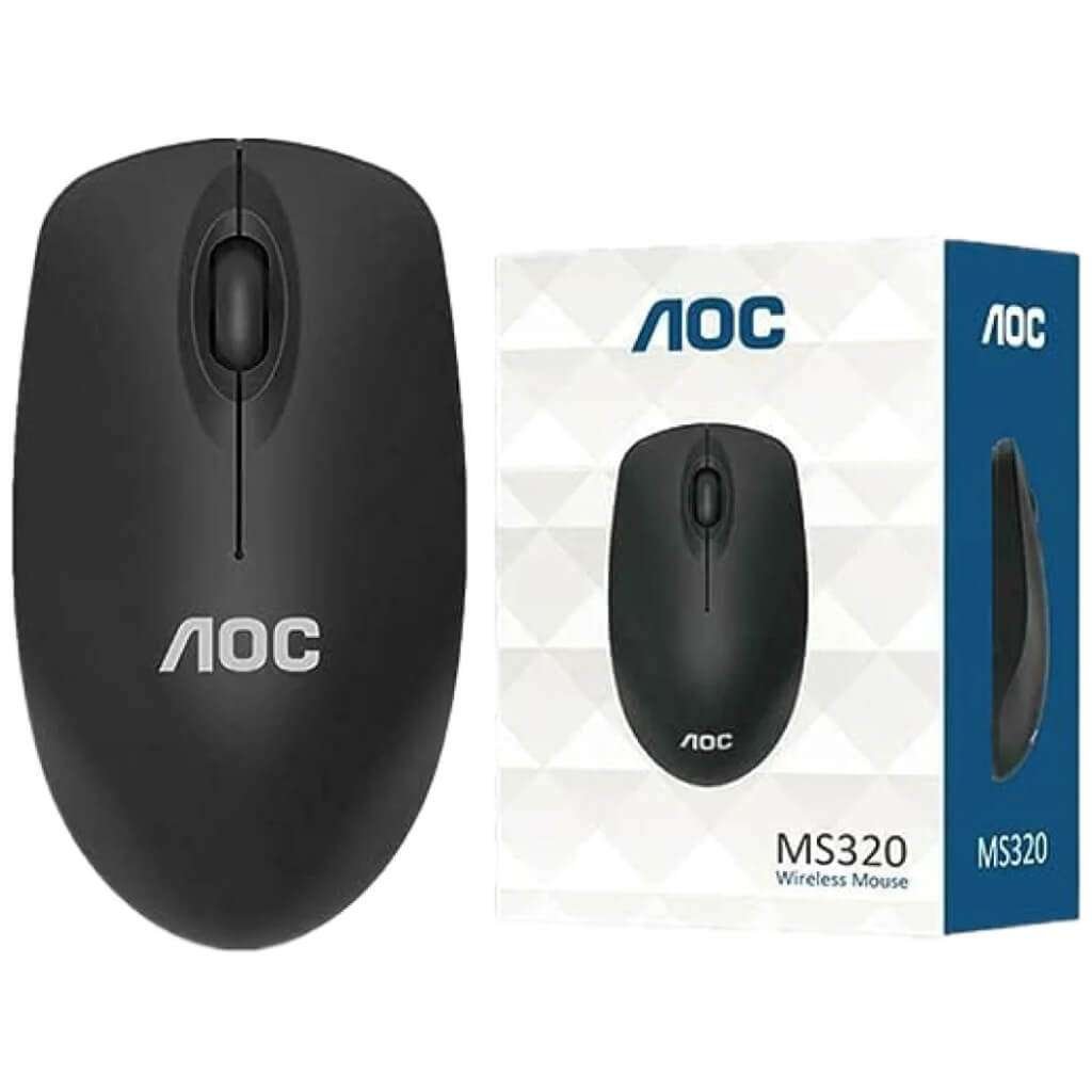 AOC MS320 vertical wireless mouse with ergonomic grip for comfortable daily use