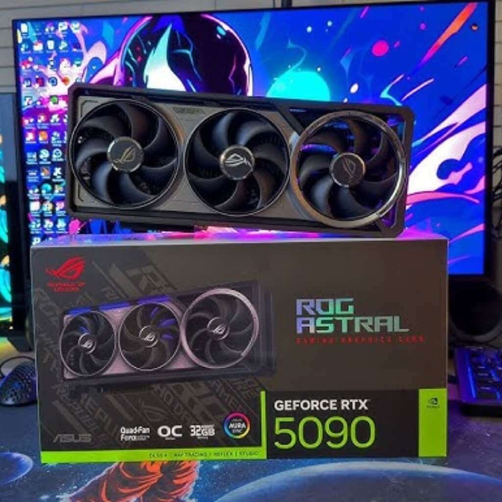 ASUS ROG Astral GeForce RTX 5090 OC Edition graphics card
