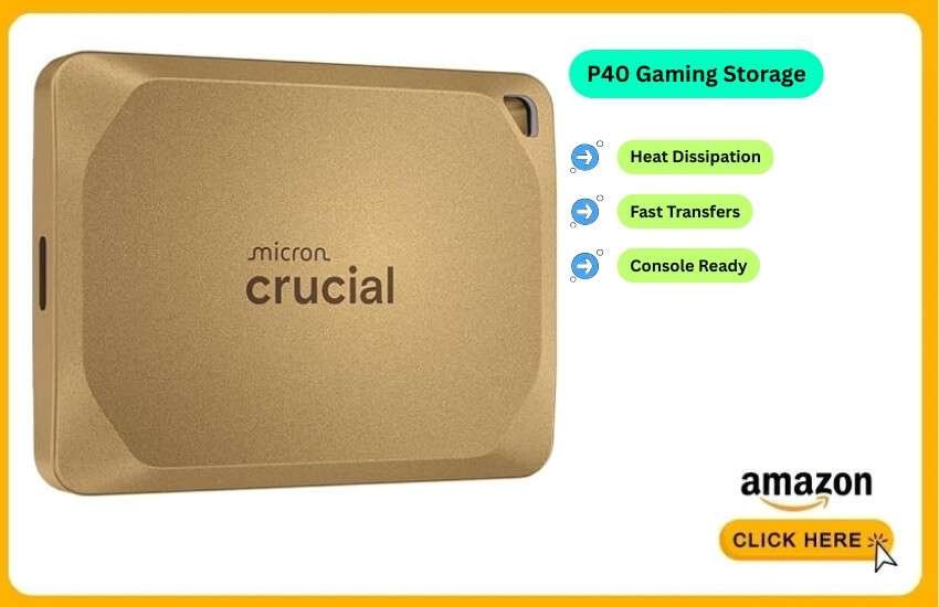 Crucial X10 Pro offers compact high-speed portable storage.