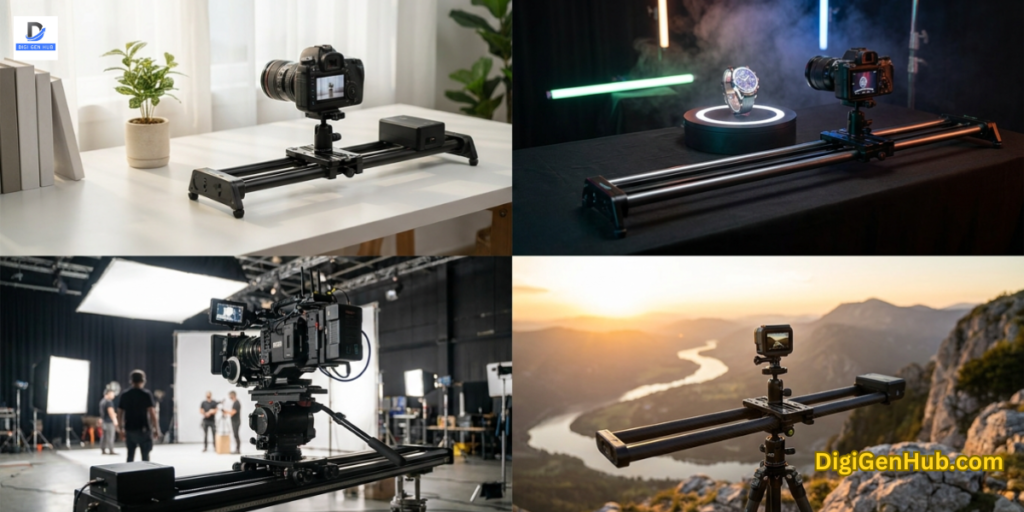 best motorized camera slider for filmmaking and videography