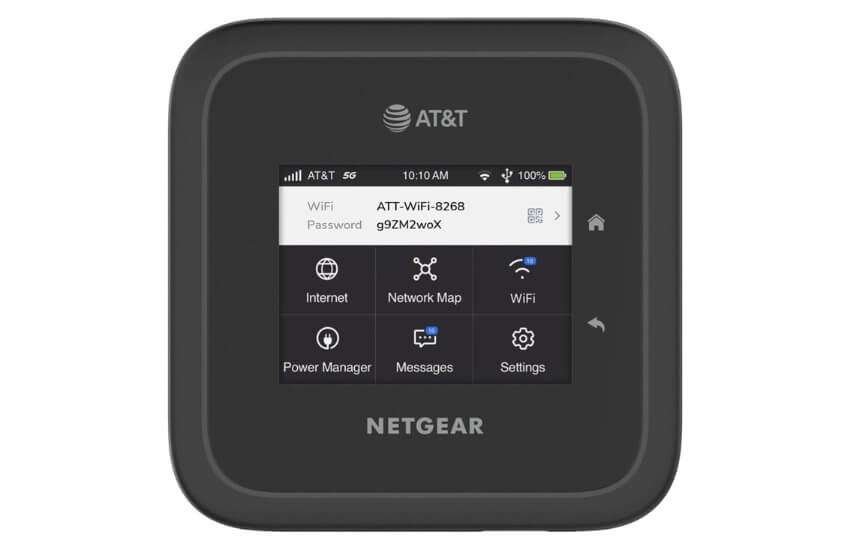 Netgear Nighthawk M6 Pro 5G mmWave WiFi 6E mobile hotspot.