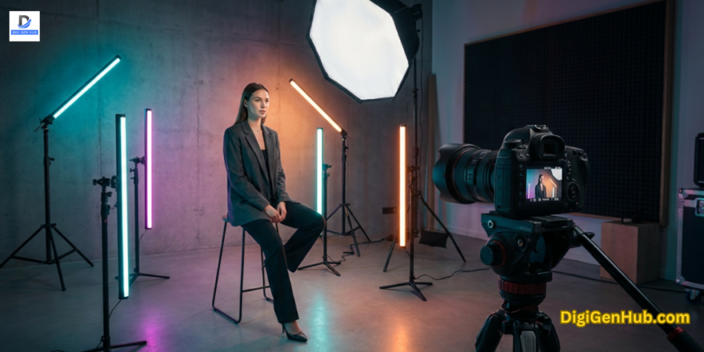 rgb tube light professional studio photography color accuracy