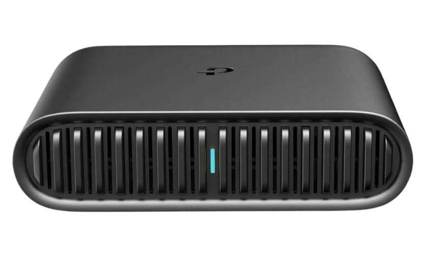 TP-Link TL-WR1502X Wi-Fi 6 gigabit travel router for secure connections.