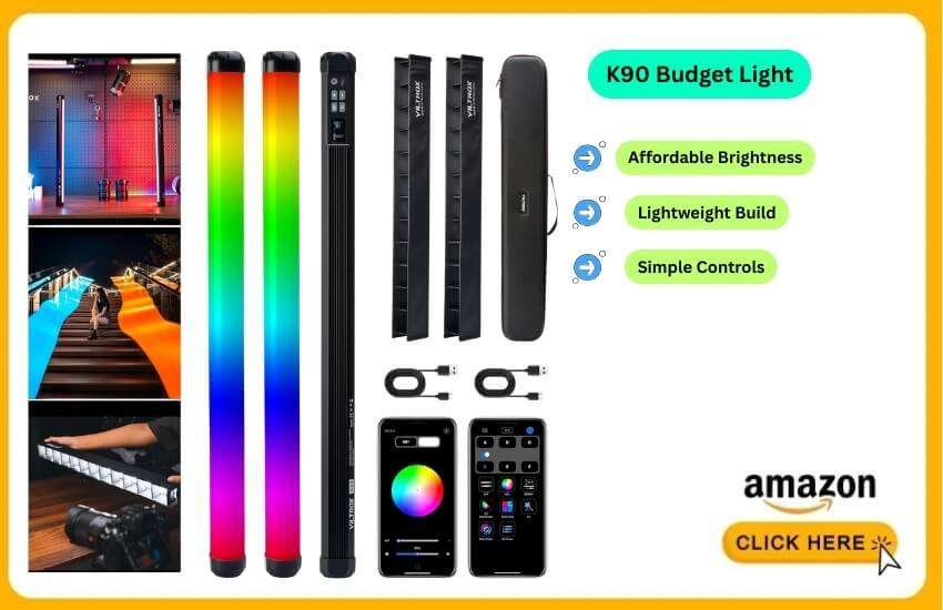 Viltrox K90 offers bright budget lighting for creators.