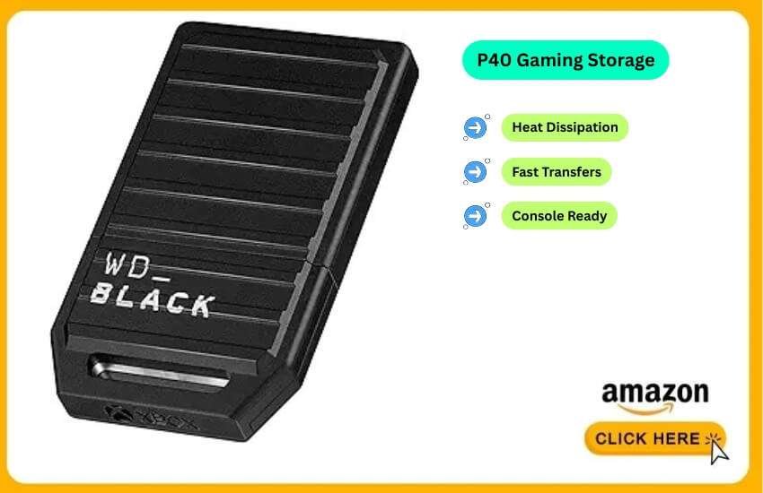 P40 SSD delivers fast, cool performance for gamers.