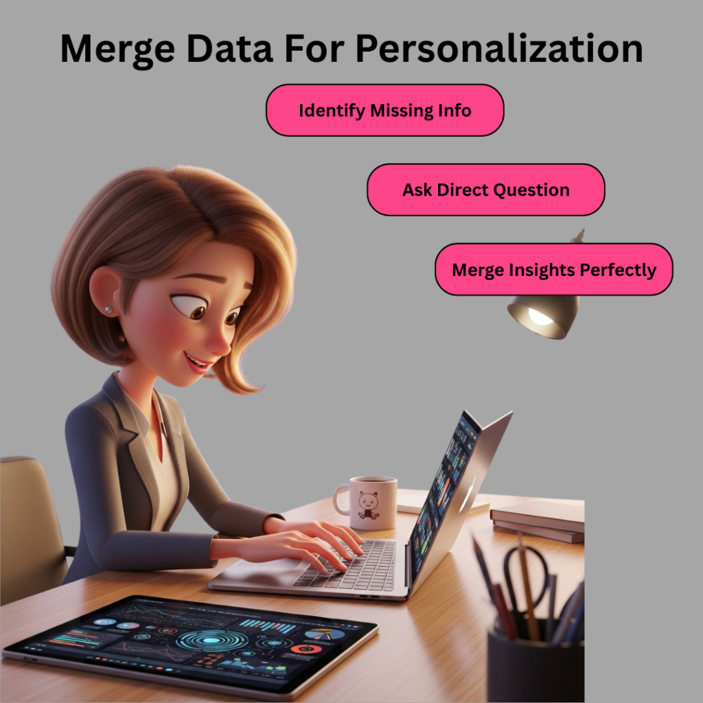 Illustration showing first-party and zero-party data combined for personalized offers