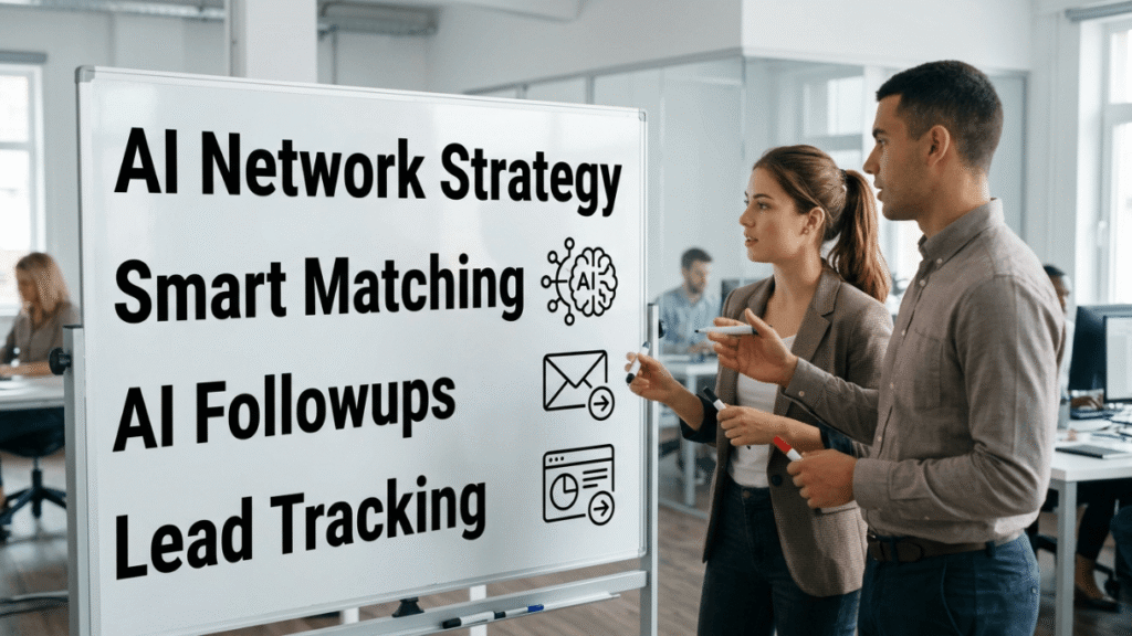 ai network strategy smart matching ai followups lead tracking business networking