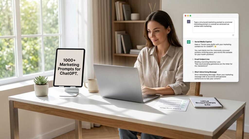 ChatGPT marketing prompts help businesses create content faster